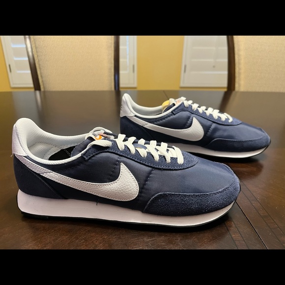 New Nike Waffle Trainer 2 Blue White Sneaker Shoes Size US 8 - Picture 2 of 12